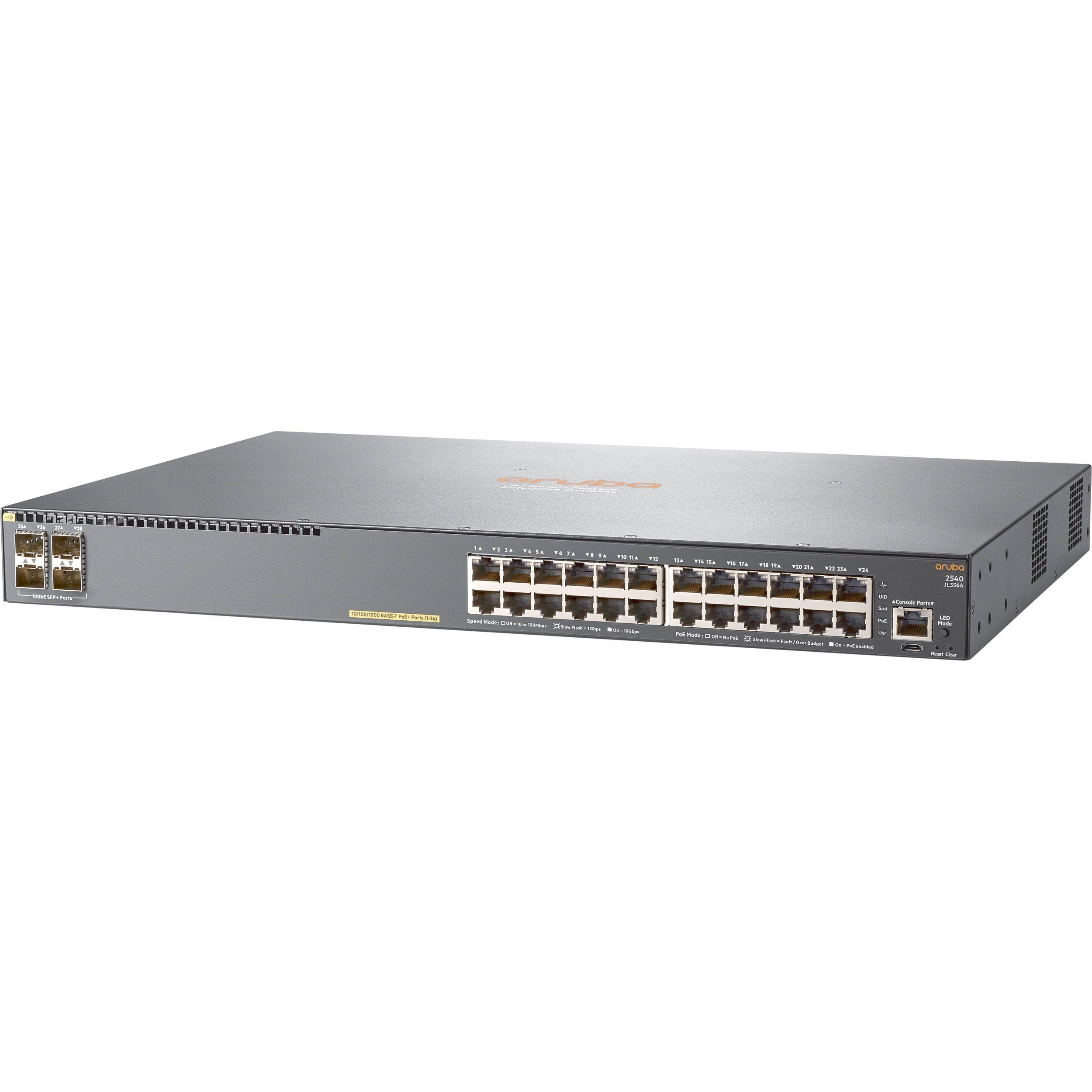 Amazon.com: HP JL356AHPE Aruba 2540 24G PoE+ 4SFP+ Switch
